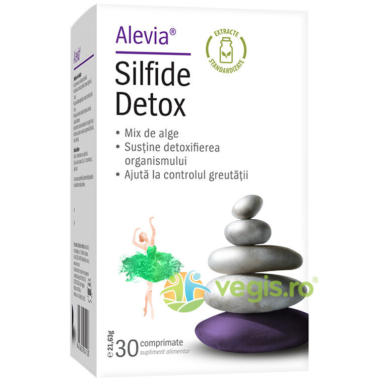 Silfide Detox 30cpr 30cpr Capsule, Comprimate