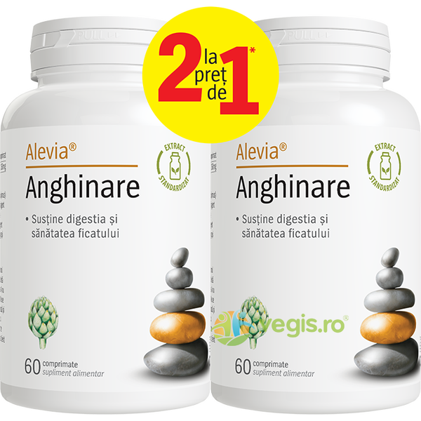 Pachet Anghinare 250mg 60cpr+60cpr, ALEVIA, Capsule, Comprimate, 1, Vegis.ro