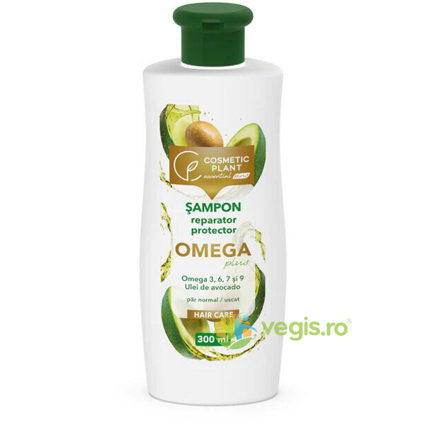Sampon Reparator si Protector Omega Plus 300ml, COSMETIC PLANT, Cosmetice Par, 1, Vegis.ro