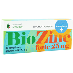 BioZinc Forte 25mg 30cpr REMEDIA