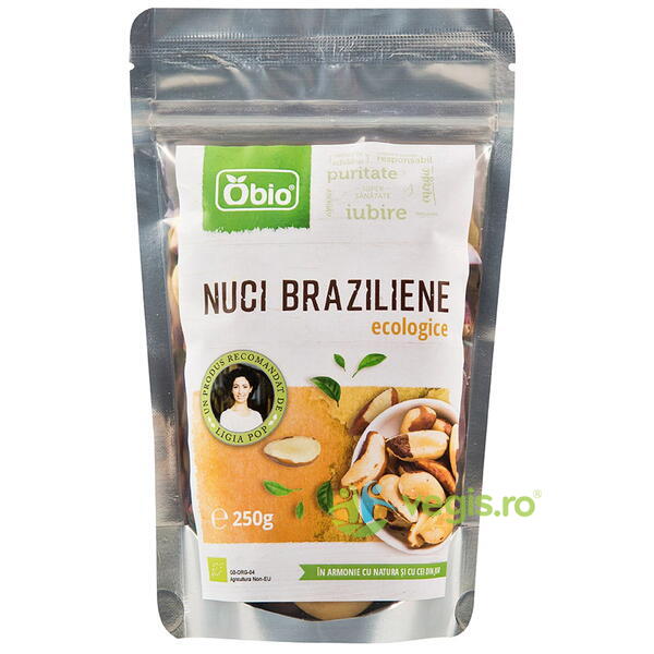 Nuci Braziliene Ecologice/Bio 250g, OBIO, Nuci, Seminte, 1, Vegis.ro