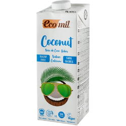 Bautura Vegetala de Cocos cu Calciu Natur fara Gluten Ecologic/Bio 1L ECOMIL