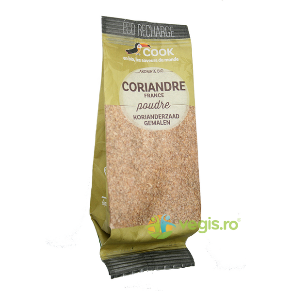 Coriandru Macinat Ecologic/Bio 30g, COOK, Condimente, 1, Vegis.ro
