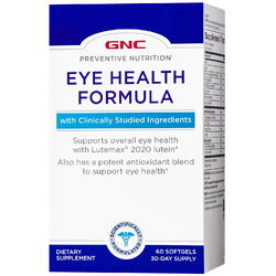 Formula pentru Sanatatea Ochilor Preventive Nutrition 60cps GNC
