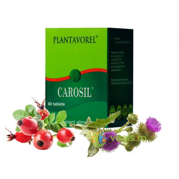 Carosil 40cpr, PLANTAVOREL, Remedii Capsule, Comprimate, 2, Vegis.ro