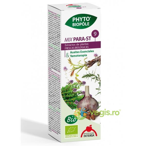 Mix 9 din Plante pentru Deparazitarea Intestinelor 50ml, PHYTO BIOPOLE, Suplimente Lichide, 2, Vegis.ro