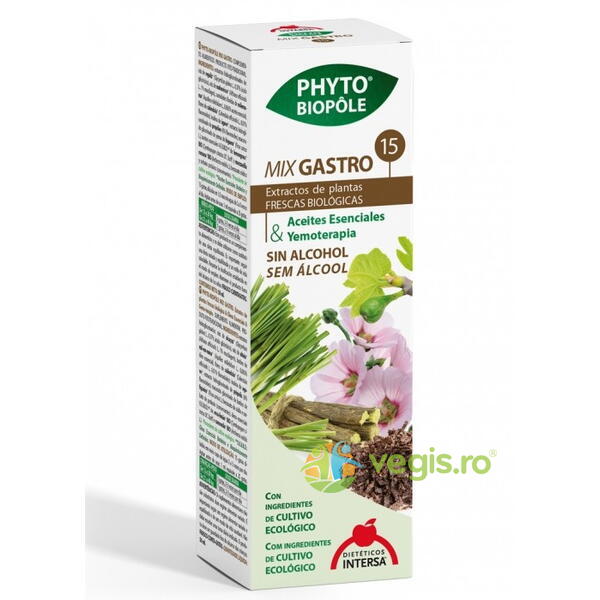 Mix 15 din Plante pentru Digestie 50ml, PHYTO BIOPOLE, Suplimente Lichide, 2, Vegis.ro