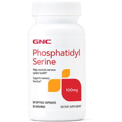 Fosfatidil Serina 100mg (Phosphatidyl Serine) 30cps moi GNC