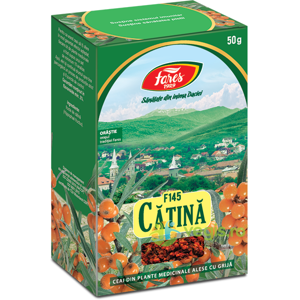 Ceai Catina Fructe 50g, FARES, Ceaiuri vrac, 1, Vegis.ro