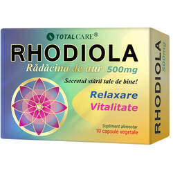 Rhodiola Extract 500mg Total Care 10cps COSMOPHARM