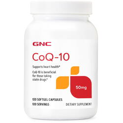 Coenzima Q10 Naturala 50mg 120cps moi GNC