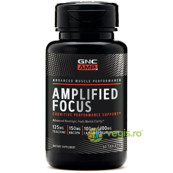 Amplified Focus 60tb, GNC, Suplimente Sport & Fitness, 1, Vegis.ro