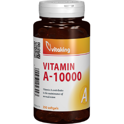 Vitamina A 10000UI 250cps moi VITAKING