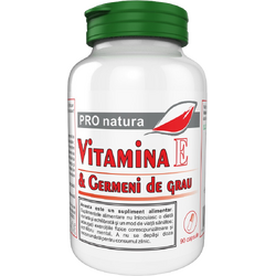 Vitamina E si Germeni de Grau 90cps MEDICA