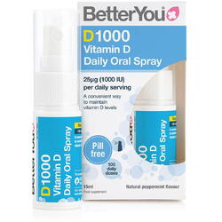 Vitamina D1000 Spray Oral 15ml BETTERYOU