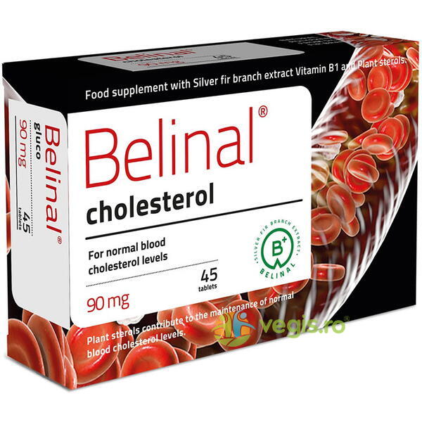 Belinal Cholesterol 45cpr, ABIES LABS, Capsule, Comprimate, 1, Vegis.ro