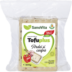 Tofu cu Ardei si Ceapa (Sterilizat) 200g SANOVITA