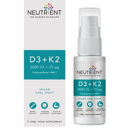 Vitamina D3+K2 2000UI Spray Oral 20ml NEUTRIENT