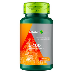 Vitamina E Naturala 400ui 30cps ADAMS VISION