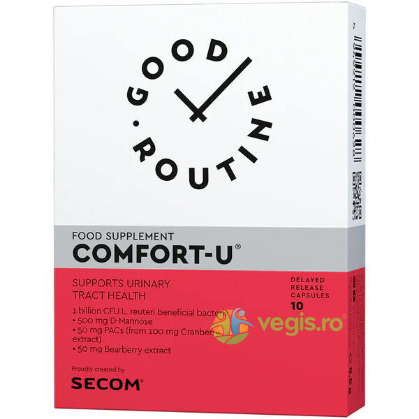 Comfort-U 10cps Secom,, GOOD ROUTINE, Capsule, Comprimate, 1, Vegis.ro