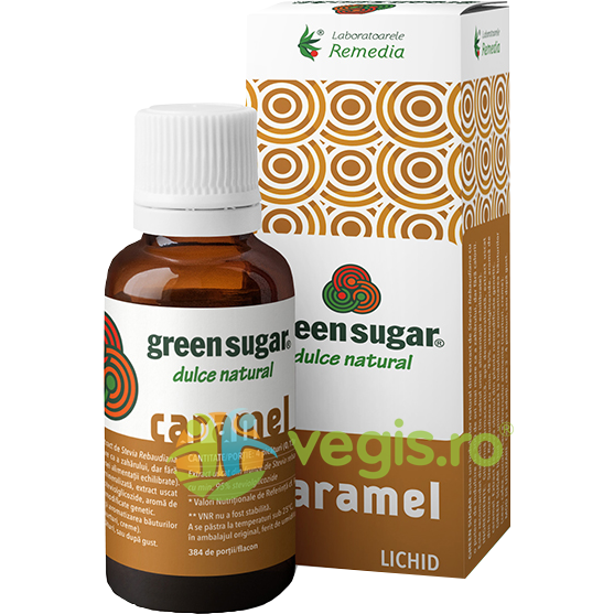 Green Sugar Lichid cu Aroma de Caramel 50ml
