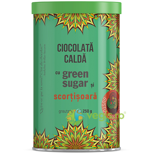 Ciocolata Calda cu Green Sugar si Aroma de Scortisoara fara Gluten 250g, REMEDIA, Ciocolata, 1, Vegis.ro