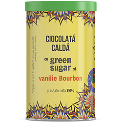 Ciocolata Calda cu Green Sugar si Vanilie Bourbon 250g REMEDIA