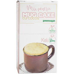 Mug Cake cu Cocos fara Zahar Ketorem 70g REMEDIA