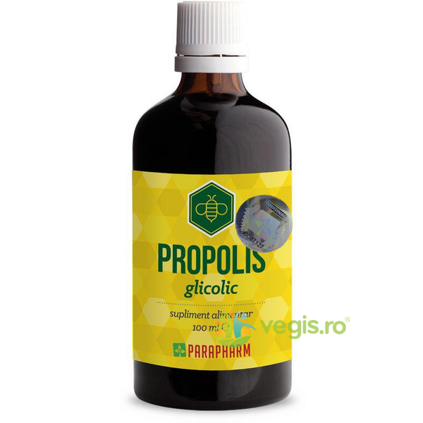 Propolis Glicolic Picaturi 100ml, QUANTUM PHARM, Produse Apicole Naturale, 1, Vegis.ro