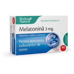 Melatonina 3mg 90cpr sublinguale ROTTA NATURA
