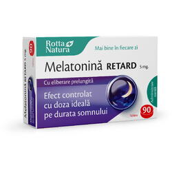 Melatonina Retard 5mg 90cpr ROTTA NATURA