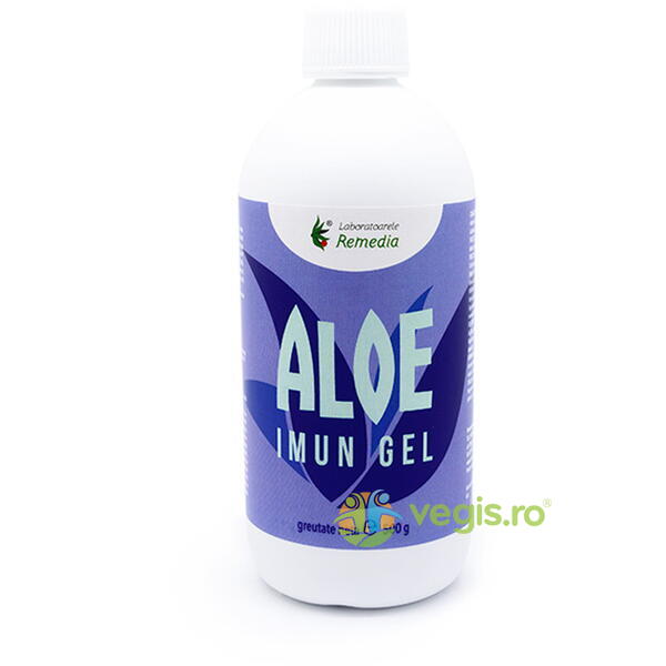 Aloe Imun Gel 500ml, REMEDIA, Suplimente Lichide, 1, Vegis.ro