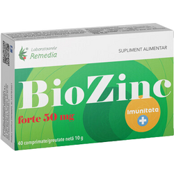 Biozinc Forte 50mg 40cpr REMEDIA