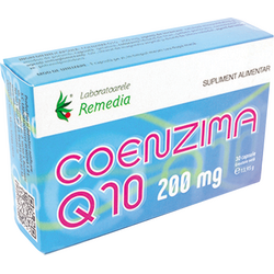 Coenzima Q10 200mg 30cps REMEDIA