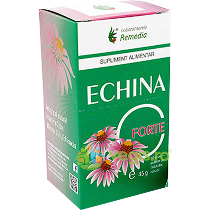 Echina C Forte 10dz, REMEDIA, Remedii Capsule, Comprimate, 1, Vegis.ro