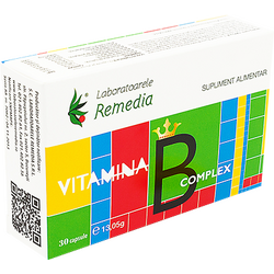 Vitamina B Complex 30cps REMEDIA