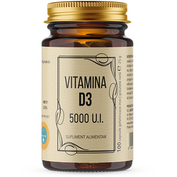 Vitamina D3 5000U.I 100cps moi REMEDIA