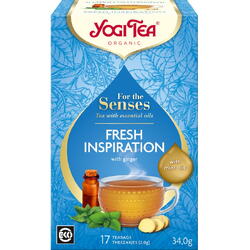Ceai cu Ulei Esential Pure Freshness - For the Senses Ecologic/Bio 17dz YOGI TEA