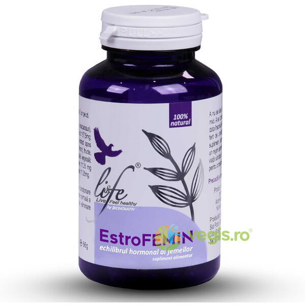 EstroFemin 120cps, BIONOVATIV, Remedii Capsule, Comprimate, 1, Vegis.ro