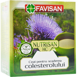 Ceai pentru Scaderea Colesterolului Nutrisan HC 50g FAVISAN