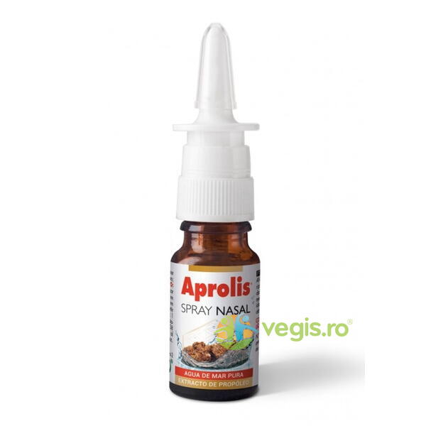 Spray Nazal cu Extract de Propolis si Apa de Mare 20ml, APROLIS, Remedii Naturale ORL, 2, Vegis.ro
