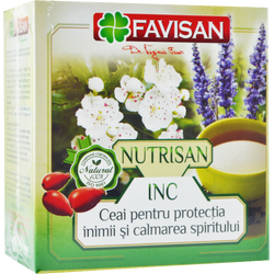 Ceai pentru Protectia Inimii si Insomnie Nutrisan INC 50g FAVISAN
