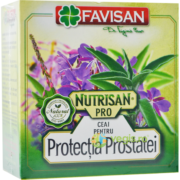 Ceai pentru Protectia Prostatei Nutrisan PRO 50g, FAVISAN, Ceaiuri vrac, 1, Vegis.ro