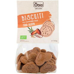 Biscuiti cu Curmale fara Gluten Ecologici/Bio 100g OBIO