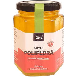 Miere Cruda Poliflora Ecologica/Bio 375g OBIO