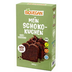 Mix pentru Chec cu Ciocolata fara Gluten Ecologic/Bio 400g BIOVEGAN