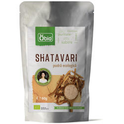 Shatavari Pulbere Raw Ecologica/Bio 60g OBIO
