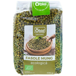 Fasole Mung Ecologica/Bio 400g OBIO