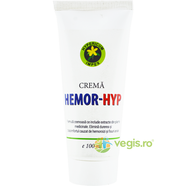 Crema Hemor-Hyp 100ml, HYPERICUM, Unguente, Geluri Naturale, 1, Vegis.ro
