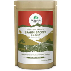Brahmi Bacopa Pulbere Ecologica/Bio 100g ORGANIC INDIA